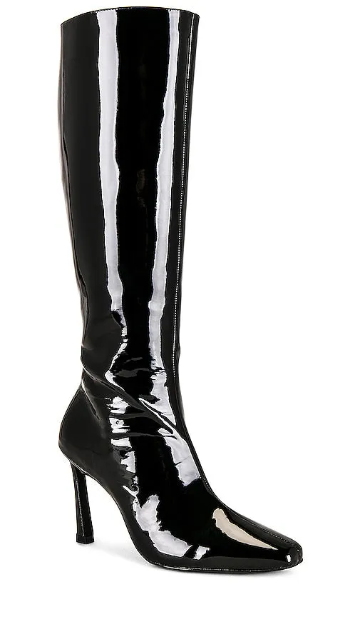 BLACK SUEDE STUDIO Liz Boot in Black