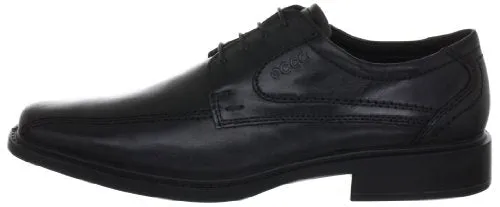 ECCO Men's New Jersey Tie Oxford,Black,44 EU (US Men's 10-10.5 M)