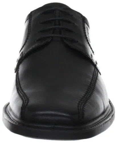 ECCO Men's New Jersey Tie Oxford,Black,44 EU (US Men's 10-10.5 M)