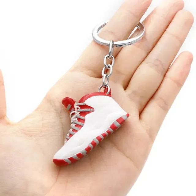 Exquisite 3D Mini Sneakers Key Chain
