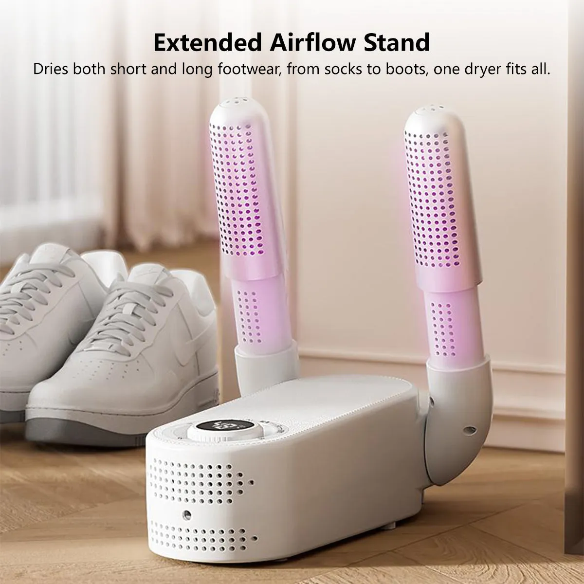 Fast Shoes Dryer Portable Electric Shoe Heater Sterilizer Sports Shoe Socks Clothes Dryer Dehumdifier