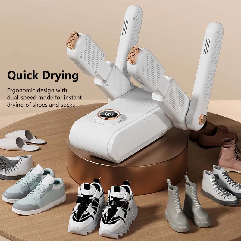 Fast Shoes Dryer Portable Electric Shoe Heater Sterilizer Sports Shoe Socks Clothes Dryer Dehumdifier