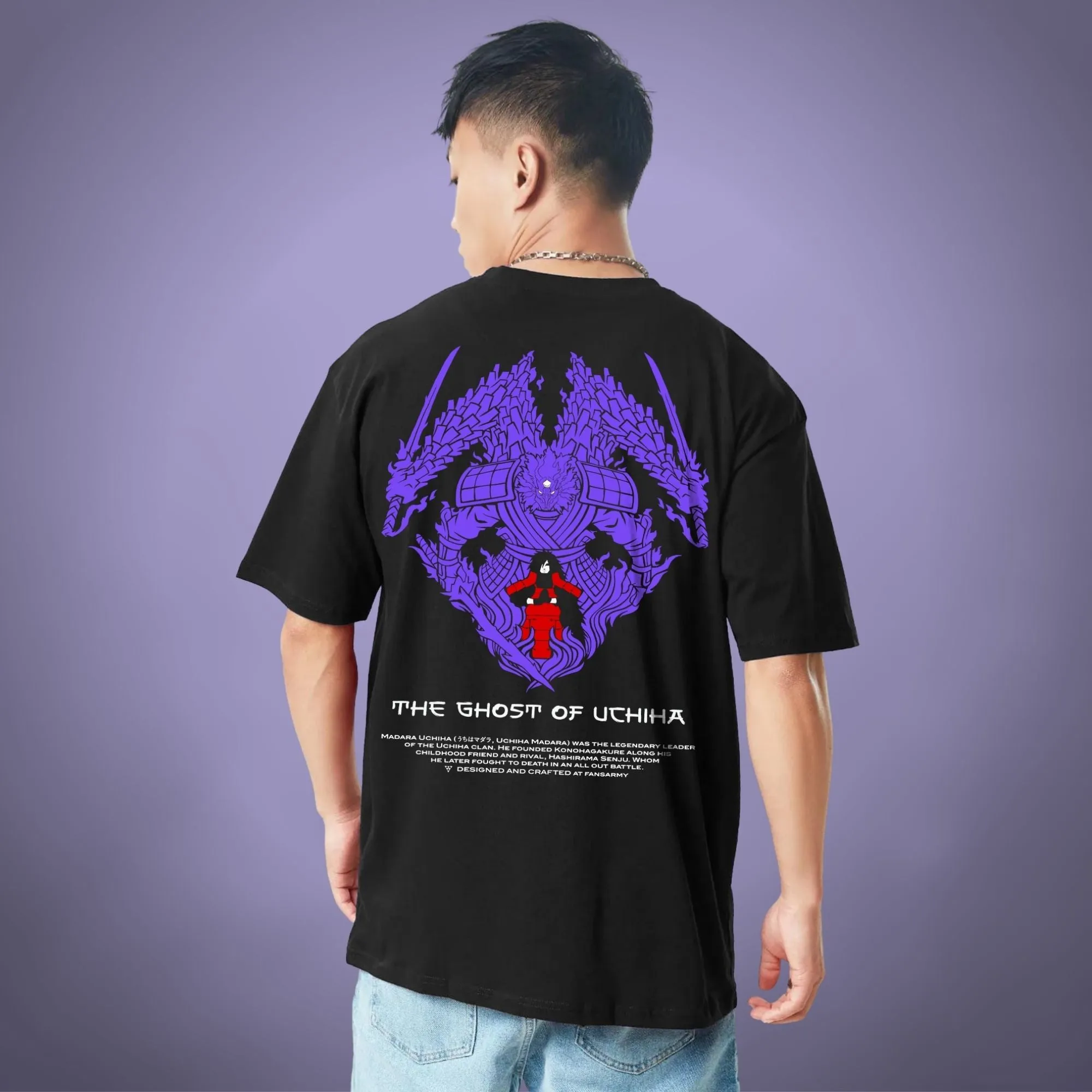 Ghost Of Uchiha Madara Oversize T-shirt