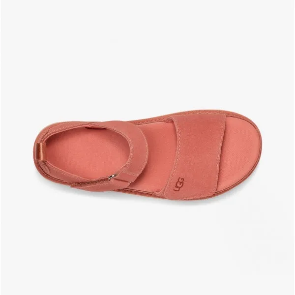 GOLDENSTAR Ladies Suede Platform Sandals Clay Pot