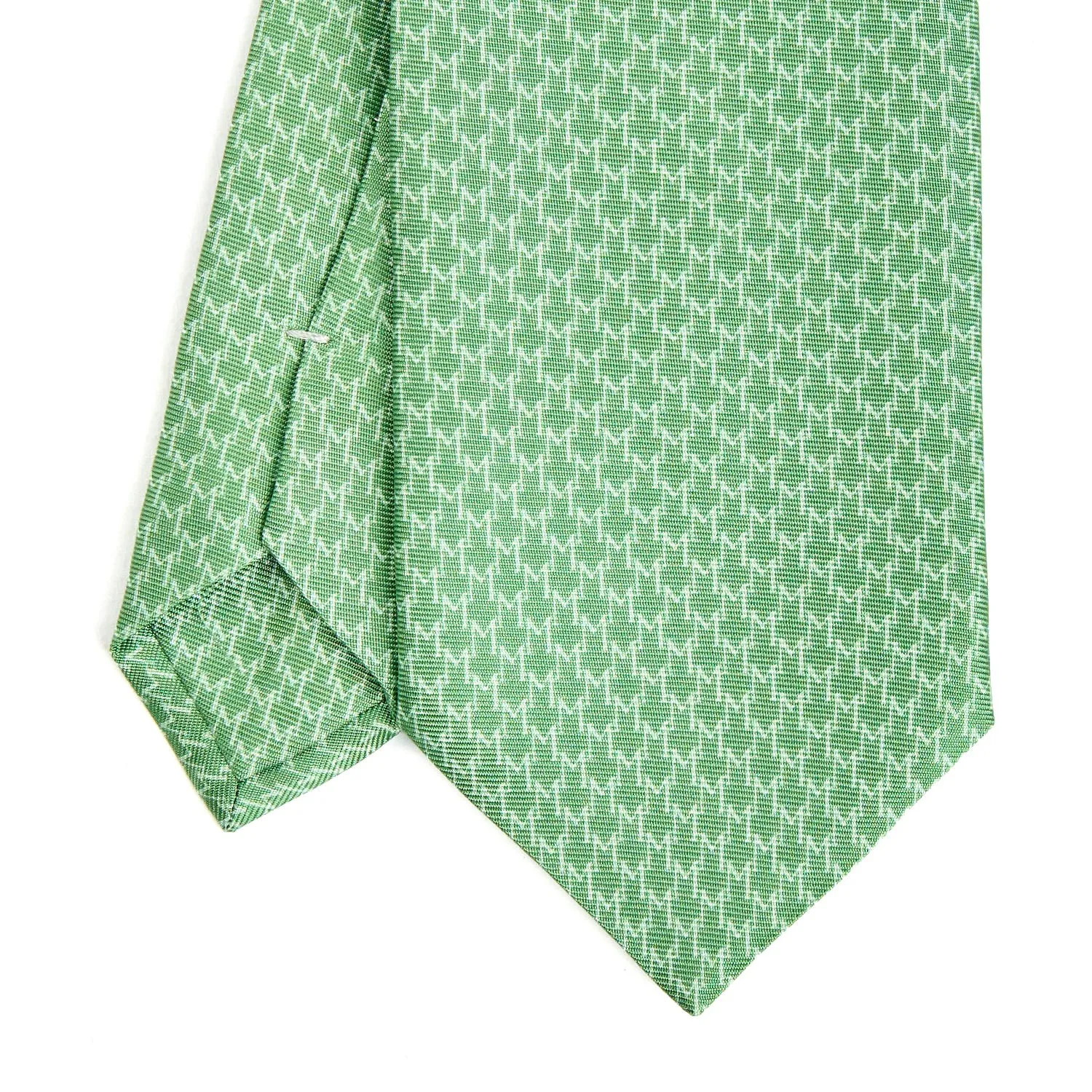 GREEN SARTORIAL CLASSIC SILK TIE
