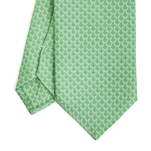 GREEN SARTORIAL CLASSIC SILK TIE