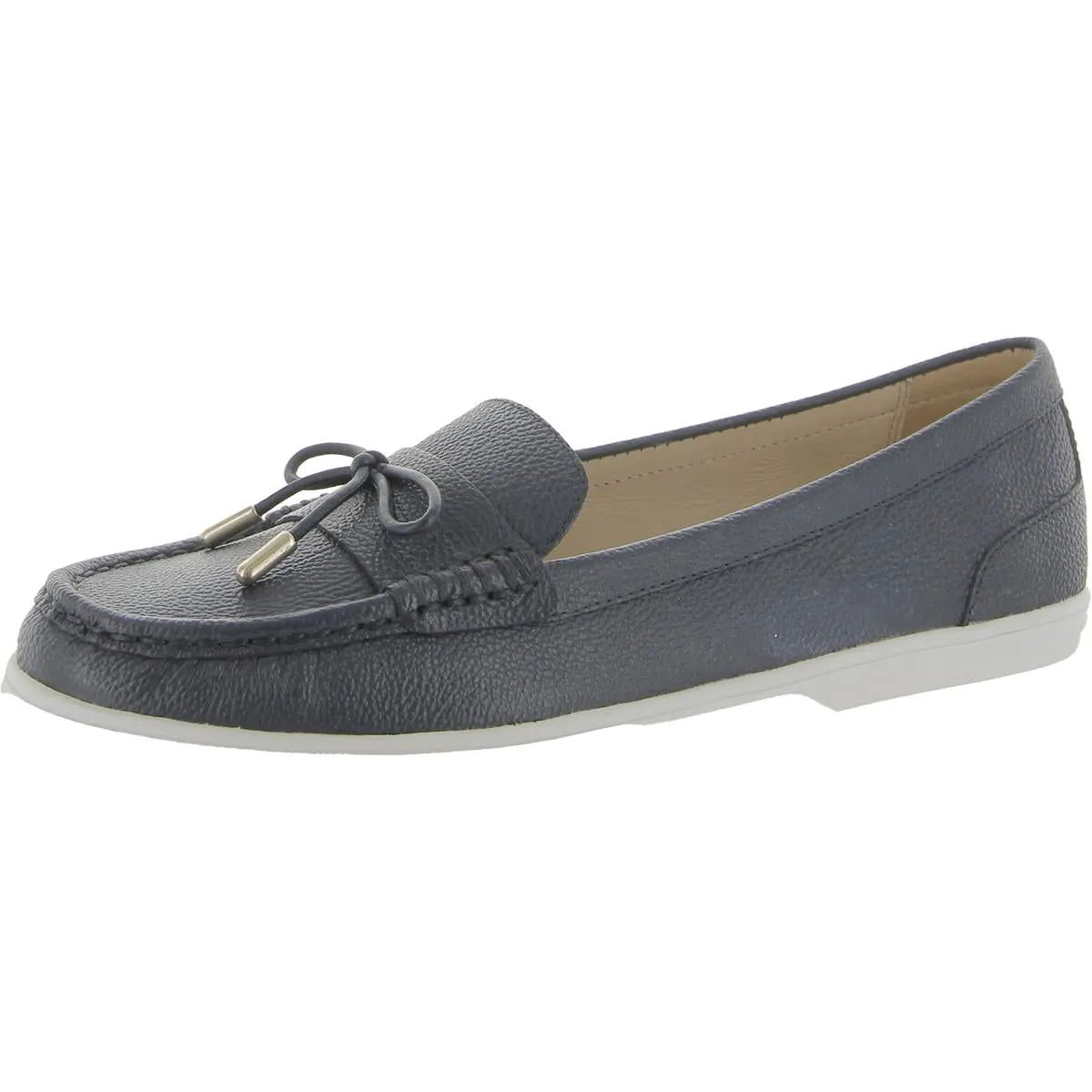 Jack Rogers Womens Remy Weekend Leather Bow Boat Shoes