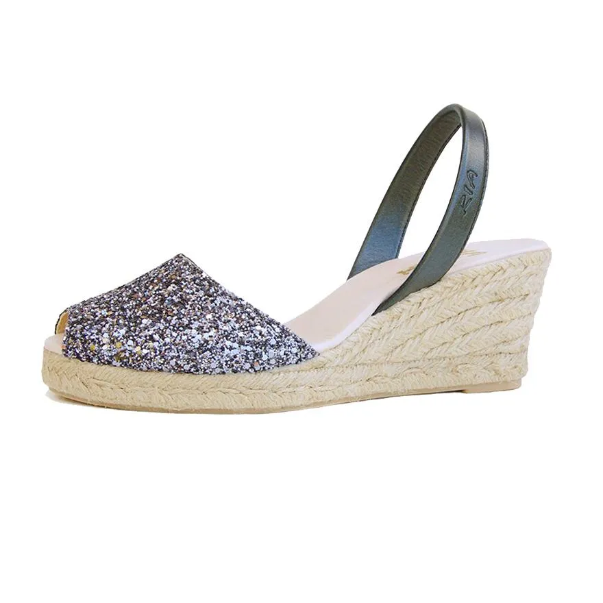 LLUNA GLITTER WEDGE