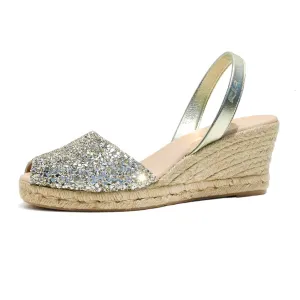 LLUNA GLITTER WEDGE