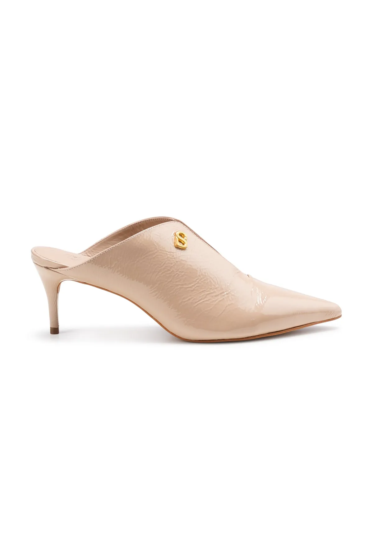 Luna Mules Heels - Porcini
