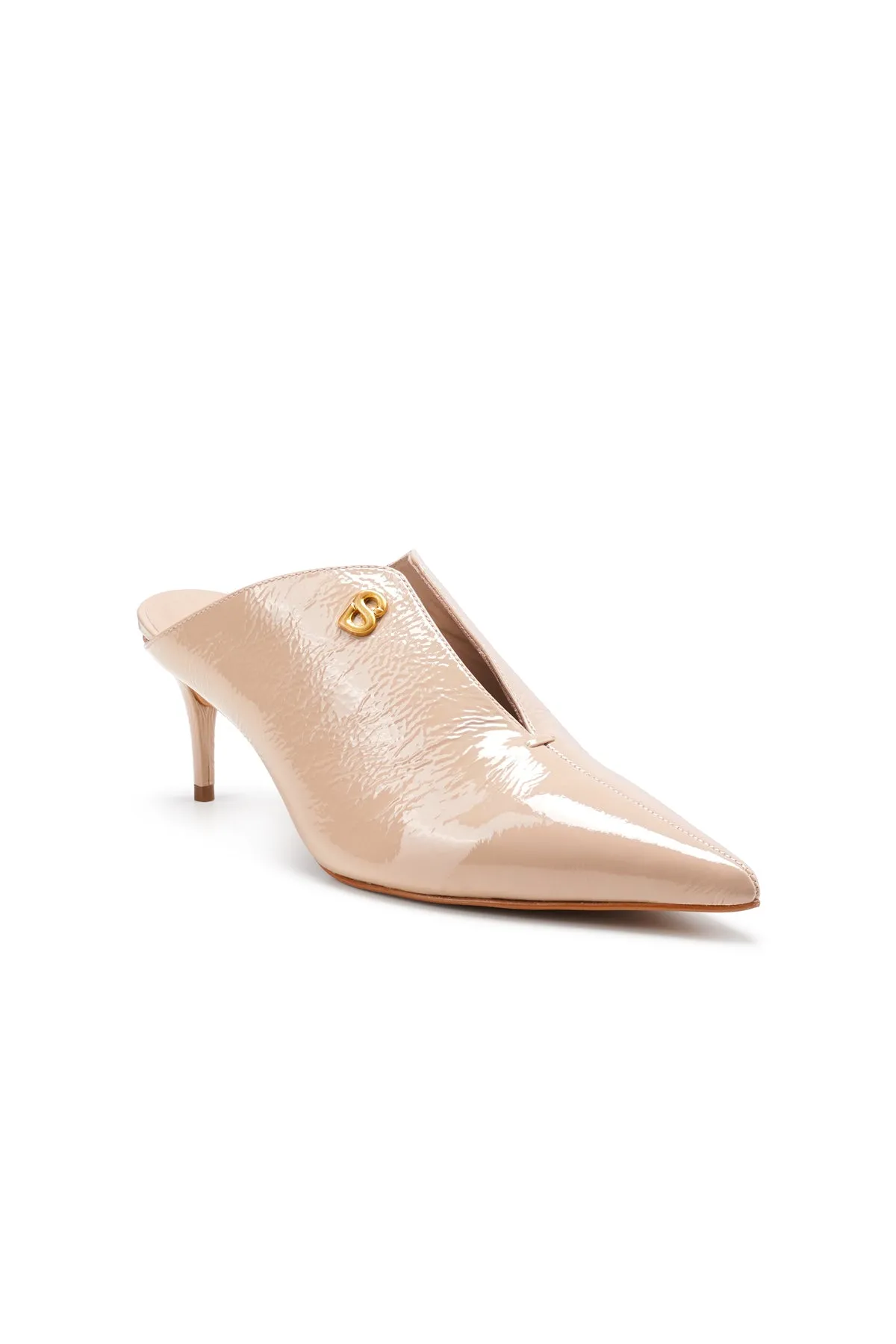 Luna Mules Heels - Porcini