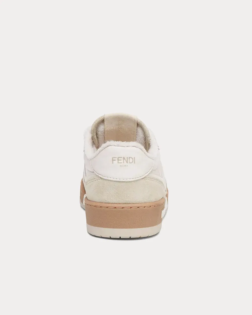 Match Suede White Low Top Sneakers
