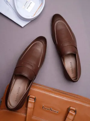 Men's Russet Tan Slipon Style Comfortable Moccasins