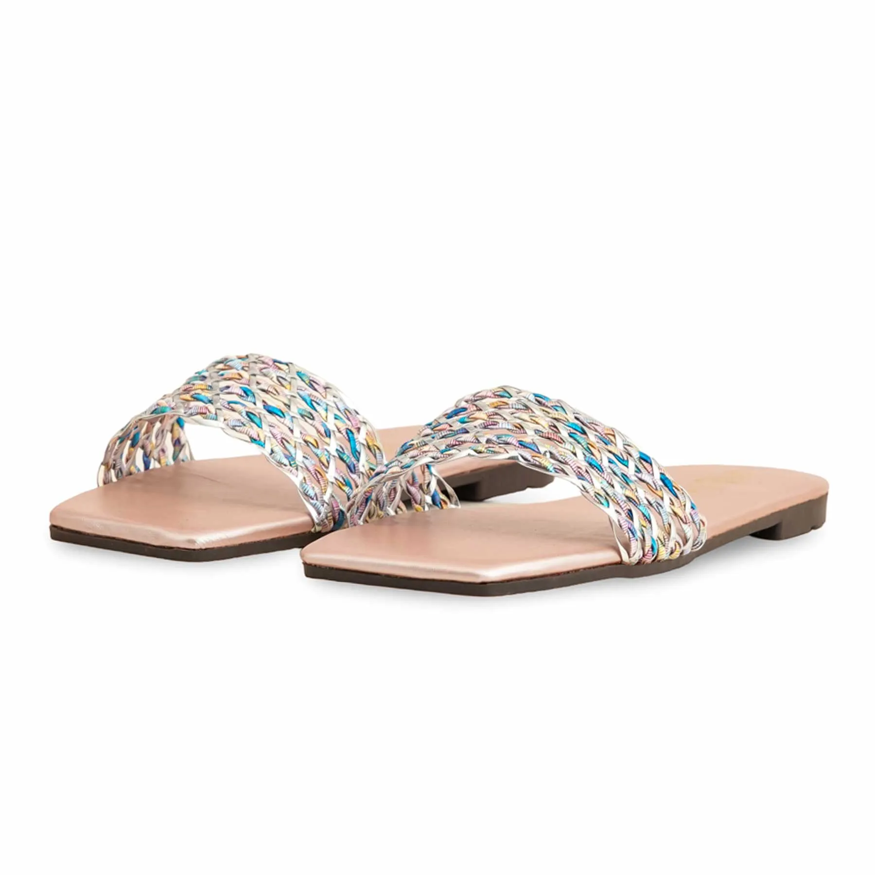 Peach Casual Slipper For Women CL1922