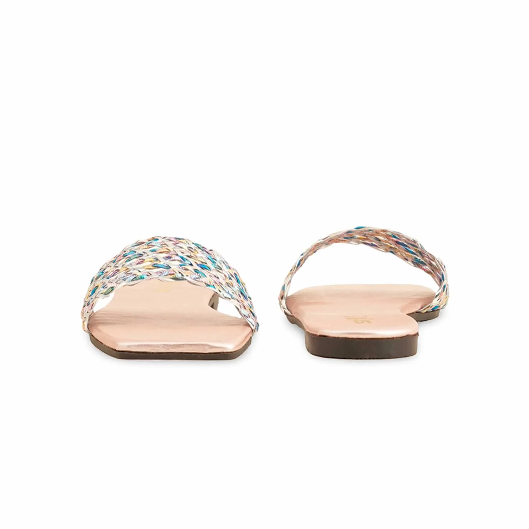 Peach Casual Slipper For Women CL1922