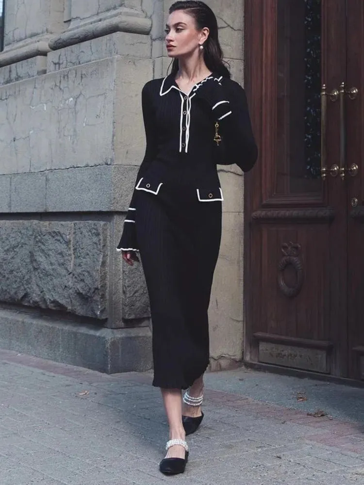 Refined Elegance - Lady Glams High Waist Ruffled Maxi Dress