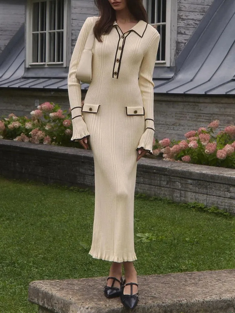 Refined Elegance - Lady Glams High Waist Ruffled Maxi Dress