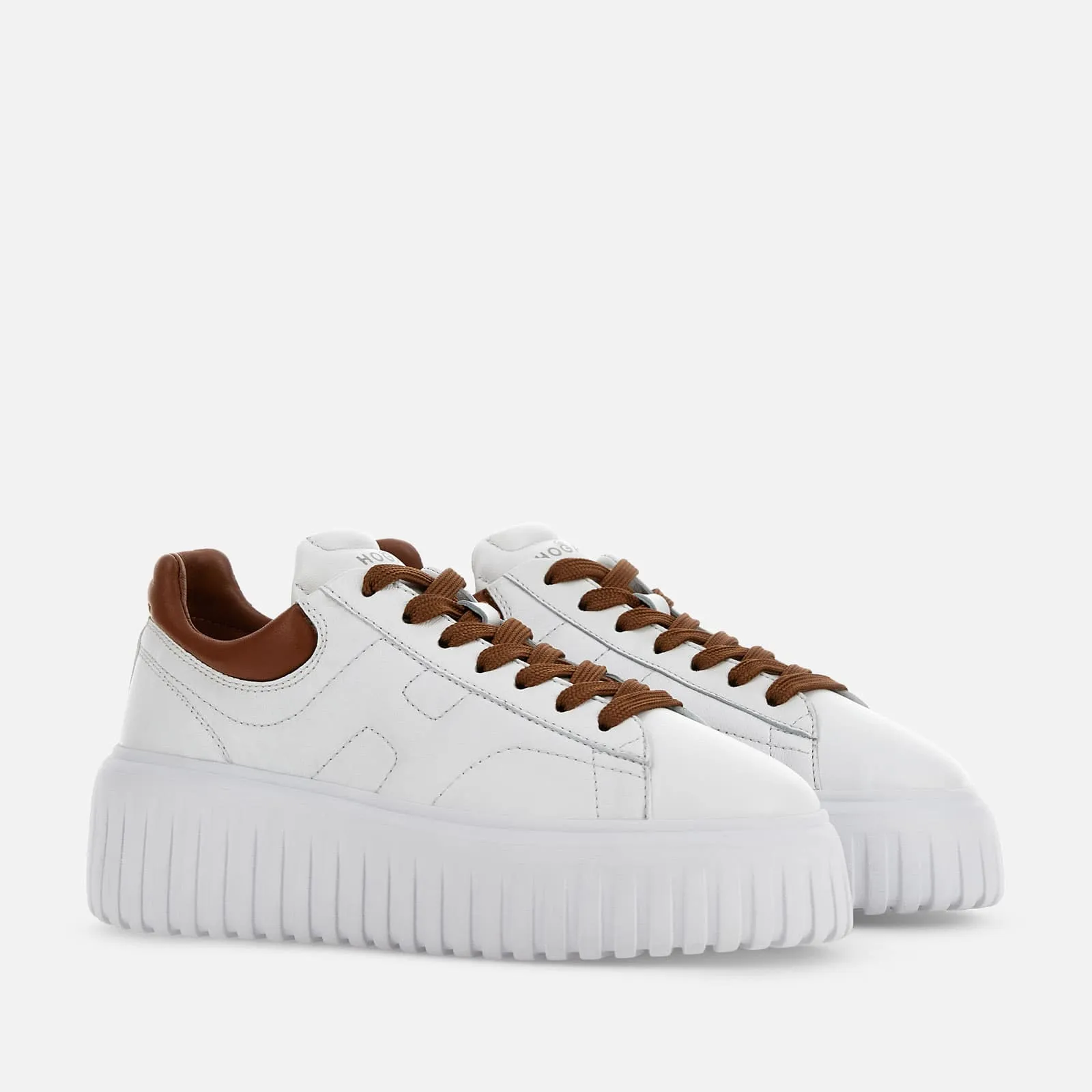 Sneakers Hogan H-Stripes Blanc Beige