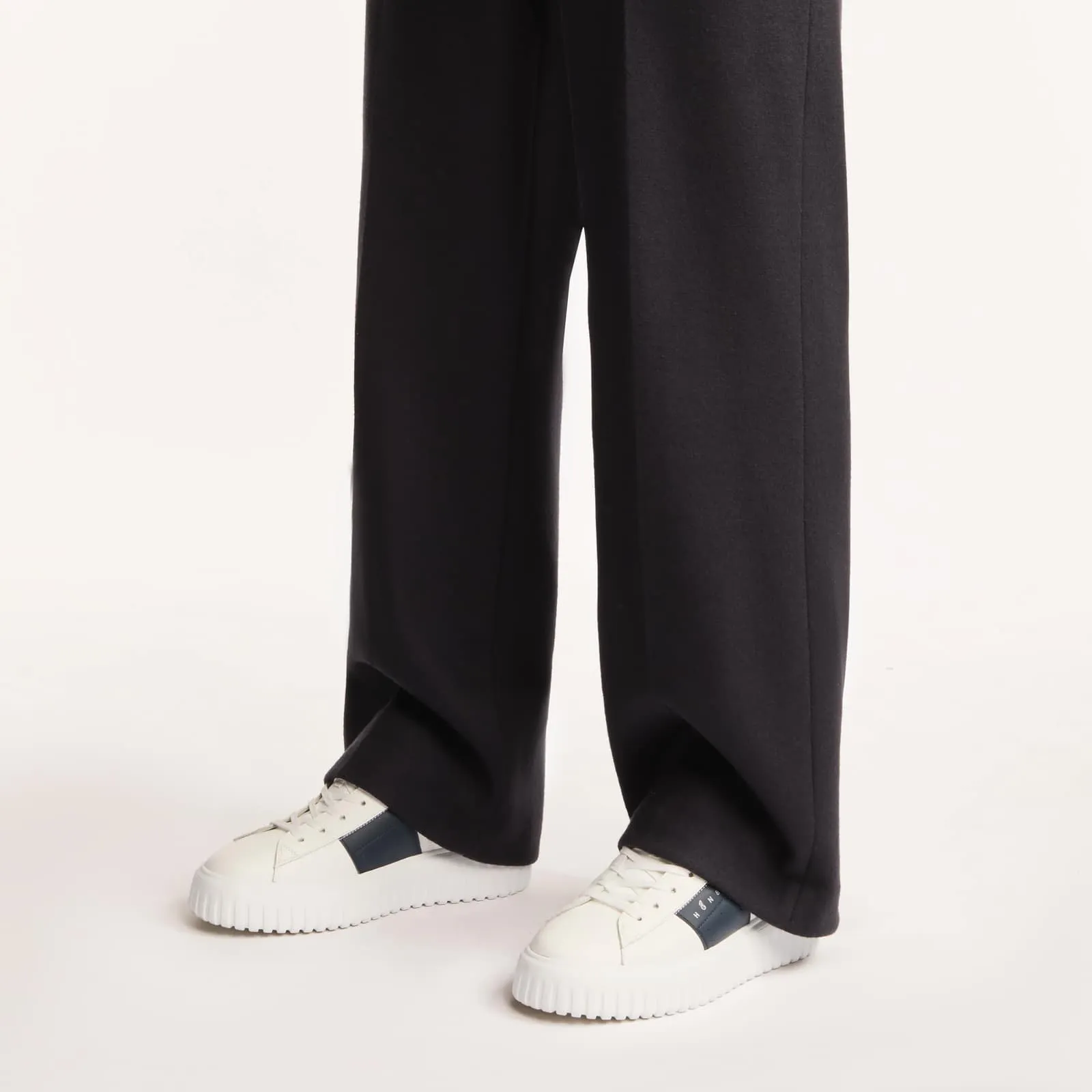 Sneakers Hogan H-Stripes Blanc Bleu