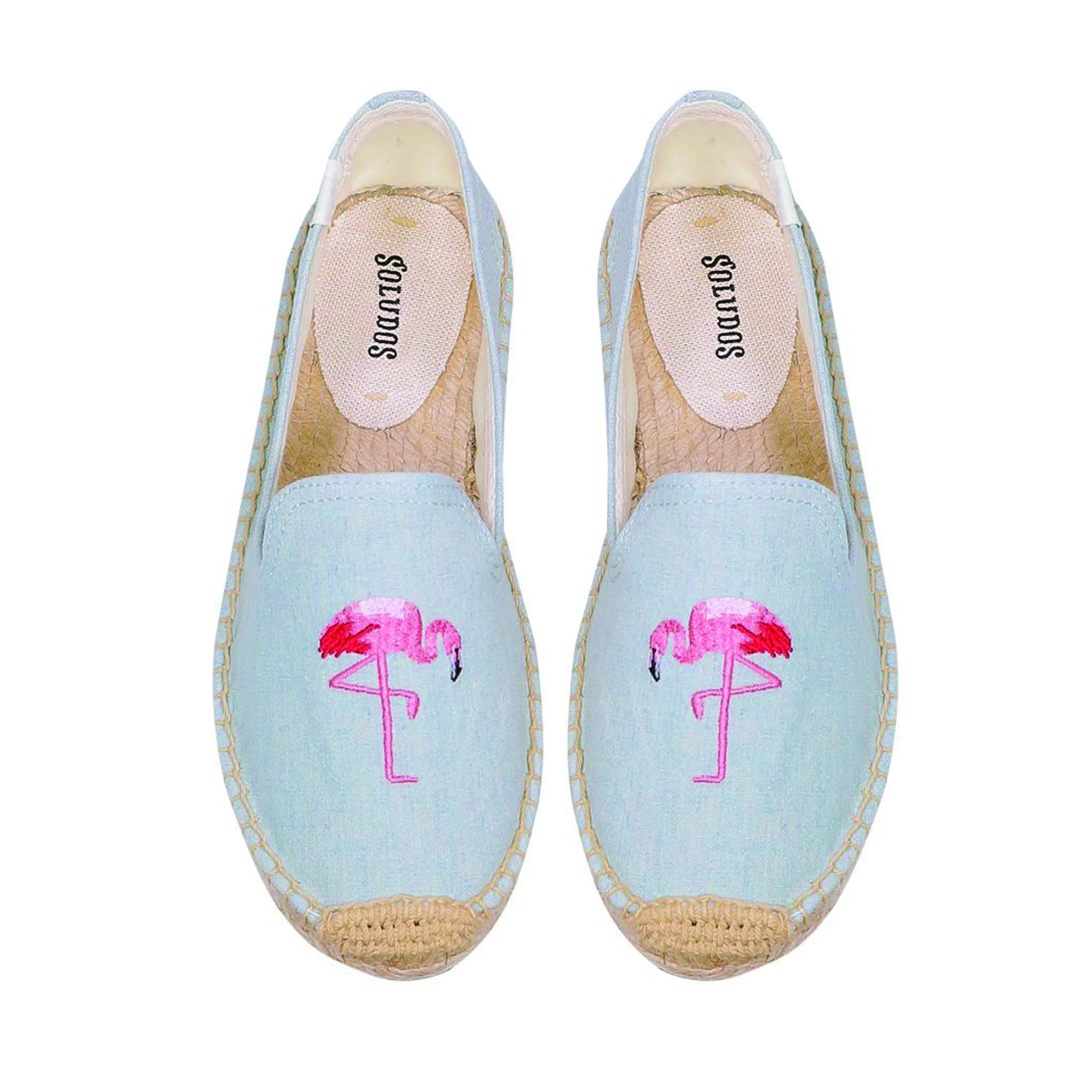 Soludos Embroidered Smoking Slipper  [final sale]