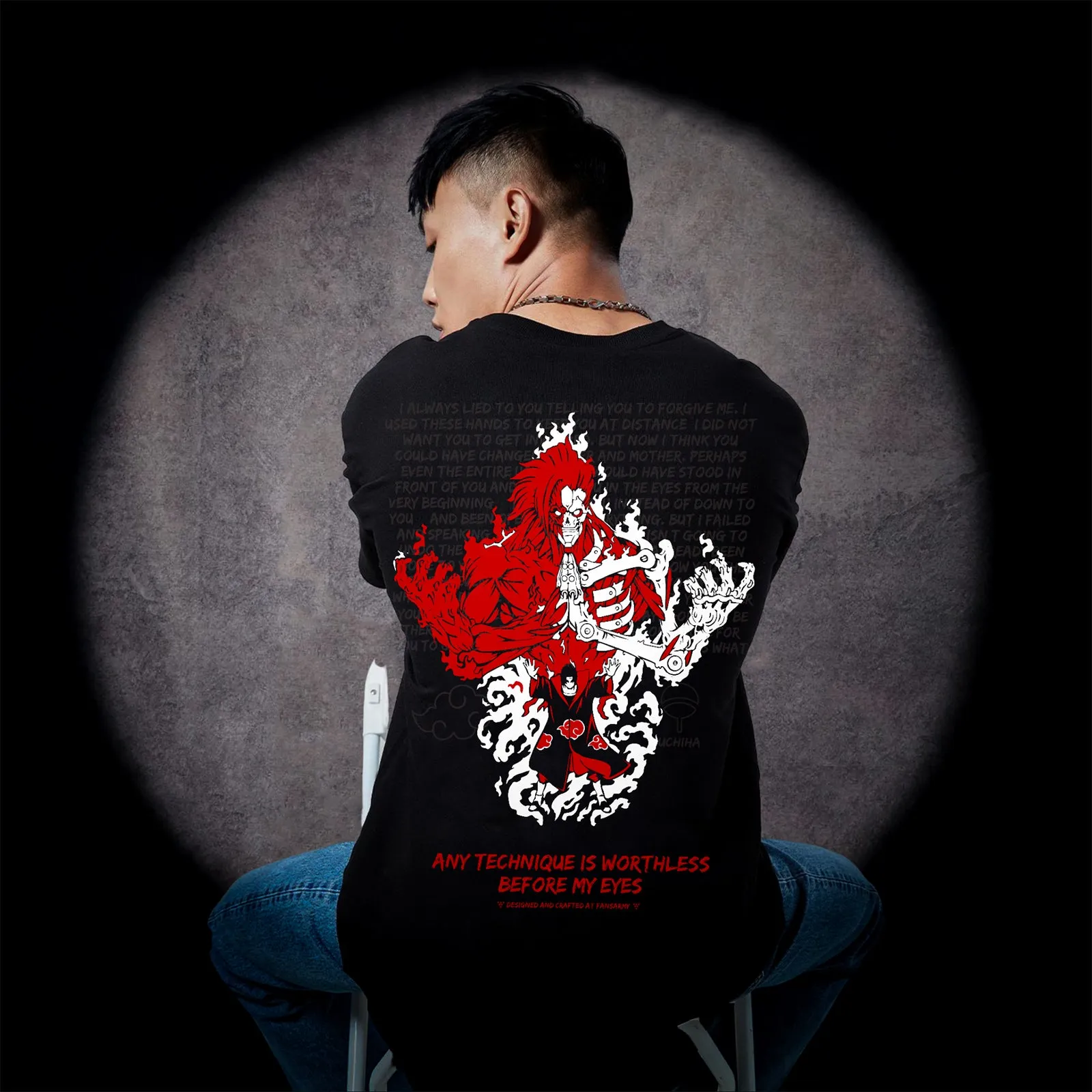 Supreme Itachi Oversize Anime T-shirt