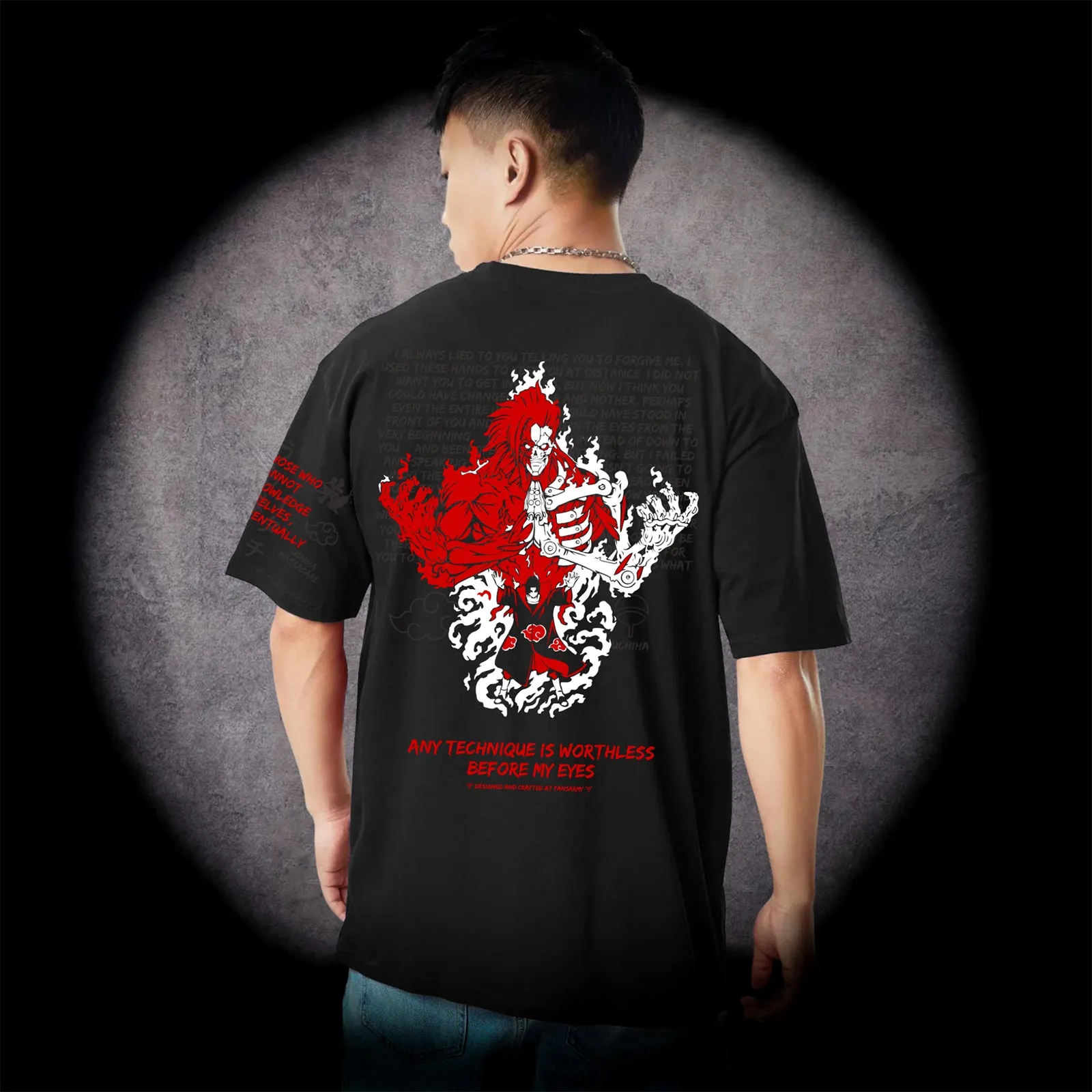 Supreme Itachi Oversize Anime T-shirt
