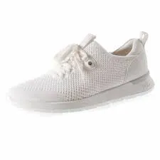 UGG Women Tay Knit Triple White Mesh Walking Shoes size 12 M